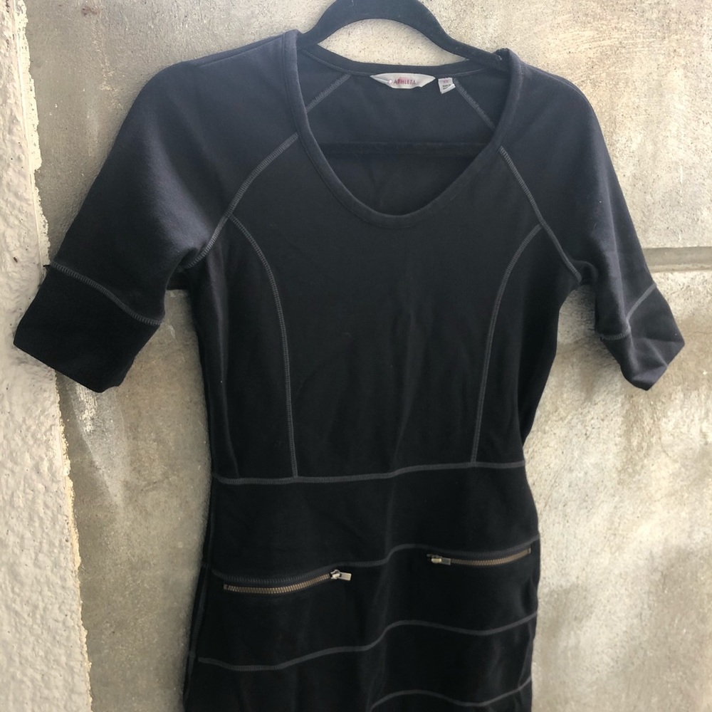 Extra Small Athleta Black Athletic Dress